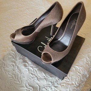 Cole Haan Stiletto Calf Hair Heels - Size 9.5